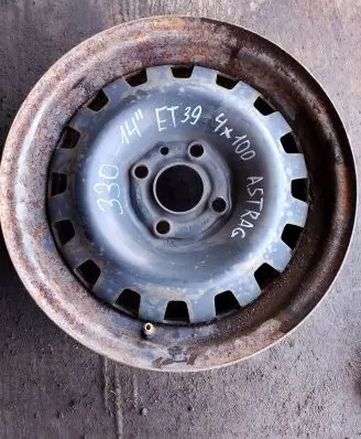 Opel Astra G R14 steel rim 