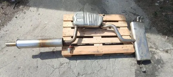 Audi A3 8Y Muffler/silencer 5wa253211b 5wa253611c 5q0253411bg