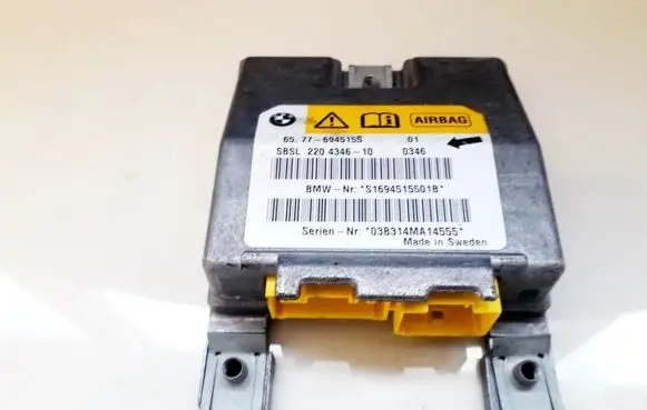 BMW 5 E60 E61 Airbag control unit/module 65776945155 2204346-10