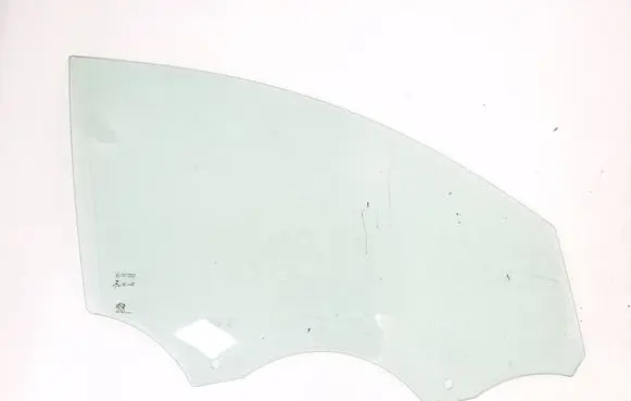 Opel Corsa F Front door window glass four-door