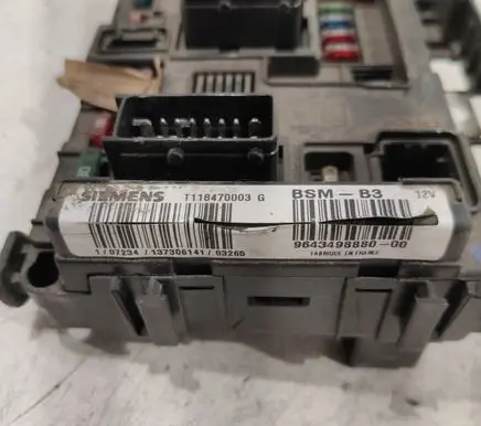 Citroen C2 BSM Control unit 9643498880 BSMB3