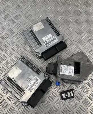 BMW 7 E65 E66 Engine ECU kit and lock set 0281010899 7791253