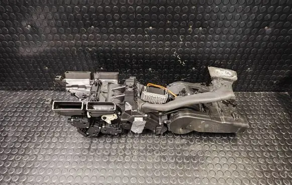 Interior heater climate box assembly