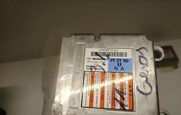 Subaru Outback Airbag control unit/module 98221AJ09A TN1503003790 XPA0N810740