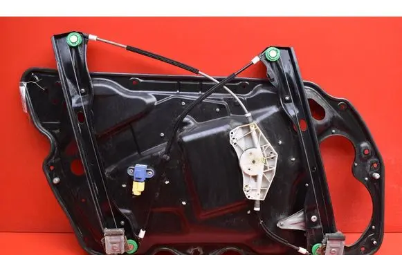 Front door window regulator with motor