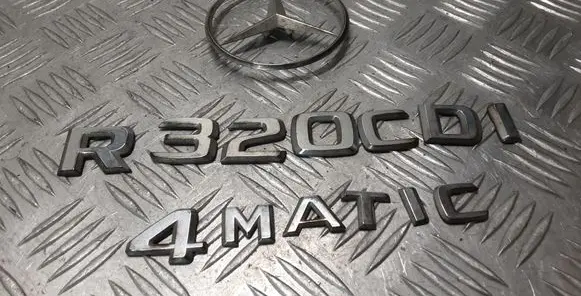 Mercedes-Benz R W251 Rear loading door model letters 