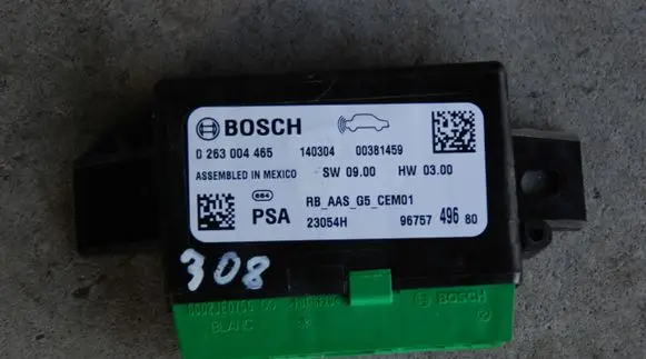 Peugeot 308 Parking PDC control unit/module 0263004465