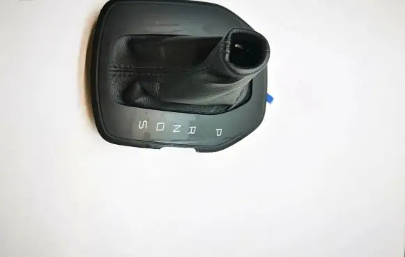 Gear lever shifter trim leather/knob