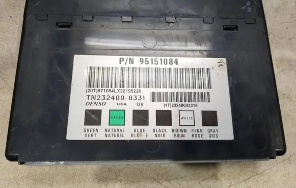 Opel Antara Comfort/convenience module 95151084 23240003315 TN2324000331
