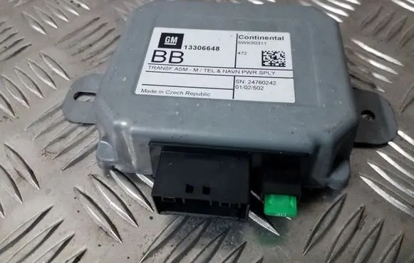 Opel Mokka GPS navigation control unit/module 13306648 5WK50311