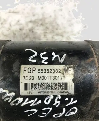 Opel Vectra C Starter motor 55352882 M001T30171