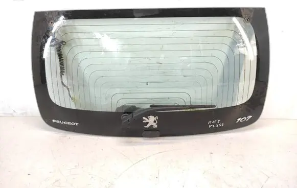 Peugeot 107 Rear windscreen/windshield window K2356