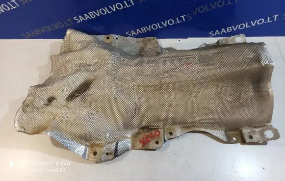 Heat shield in engine bay