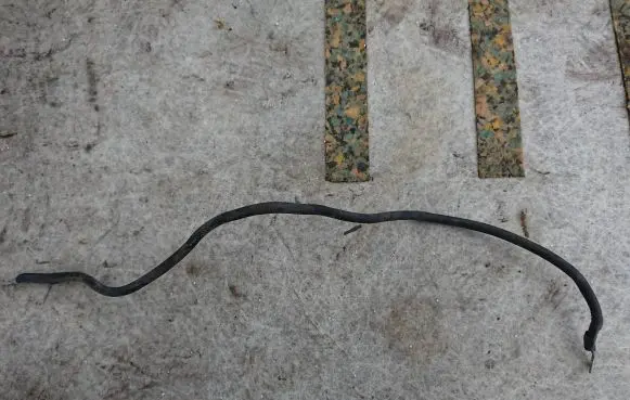 Jaguar XJ X40 Negative earth cable (battery)