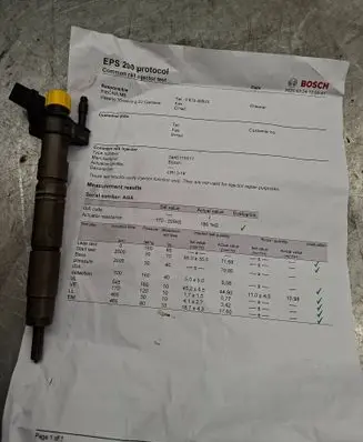 Mercedes-Benz ML W164 Fuel injector A6420700487 0445115 SB5BC1