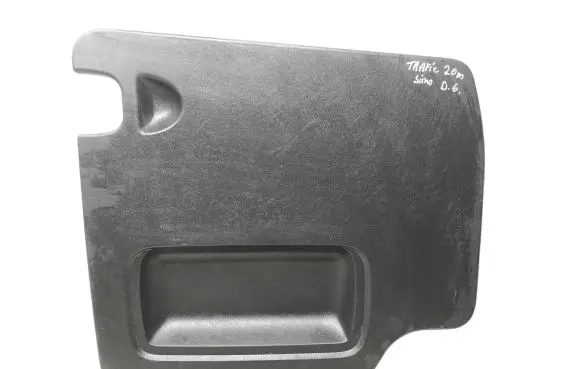 Rear door card panel trim