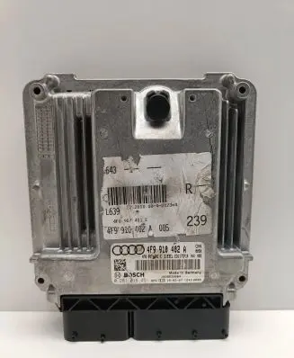 Audi A6 S6 C6 4F Engine control unit/module 4F9910402A 0281016451 4F0907401E