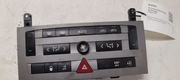 Peugeot 407 Climate control unit 96573322YW 96491577XT 96470290XT