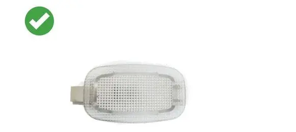 Mercedes-Benz C W204 Front seat light A2218250382 A2216200401 A2218250882