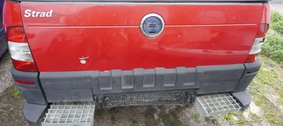 Fiat Strada Pickup box rear panel tailgate 