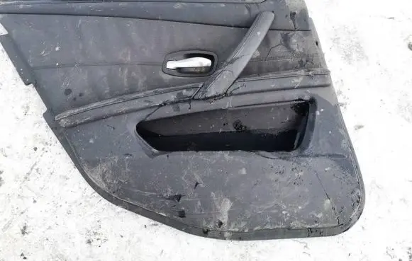 BMW 5 E60 E61 Rear door card panel trim 62746641