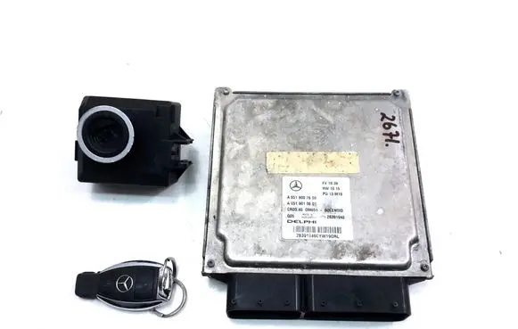 Mercedes-Benz B W246 W242 Engine ECU kit and lock set 