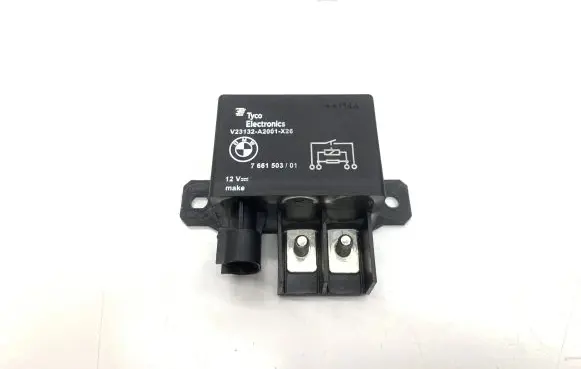 BMW 5 F10 F11 Coolant fan relay 7661503 61366901819