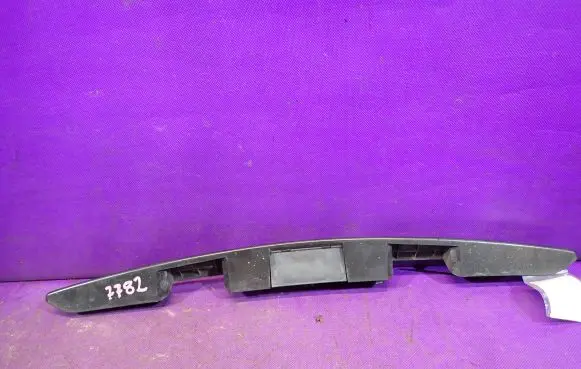 Trunk door license plate light bar