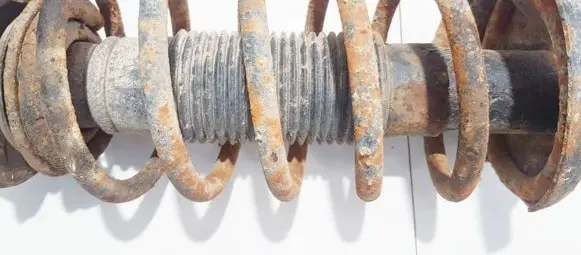 Front coil spring