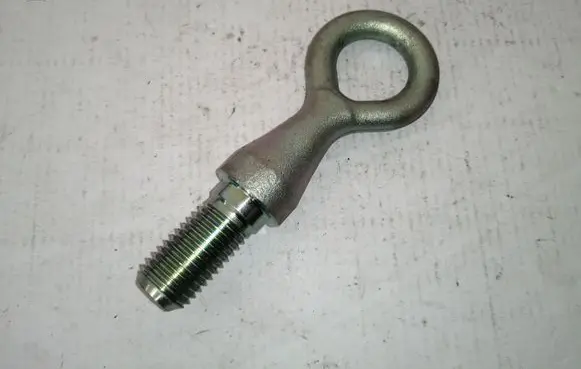 Towing hook eye