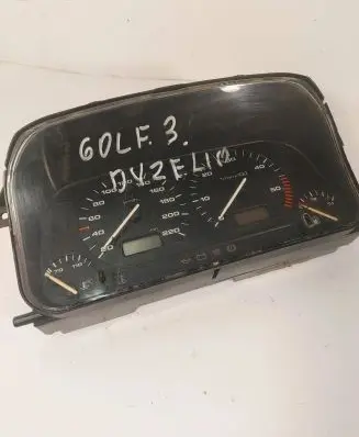 Volkswagen Golf III Speedometer (instrument cluster) 1H6919033BD