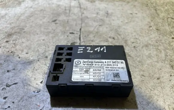 Mercedes-Benz E W211 Gateway control module A2115403145 410213005012