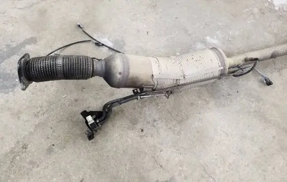 Renault Espace V (RFC) Catalyst/FAP/DPF particulate filter 208027401R 201009451R