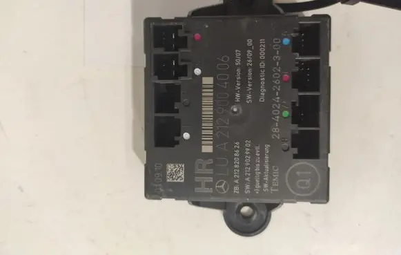 Mercedes-Benz E W212 Door control unit/module A2128208626 A2129029902 A2129004006
