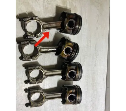 BMW X3 E83 Piston with connecting rod