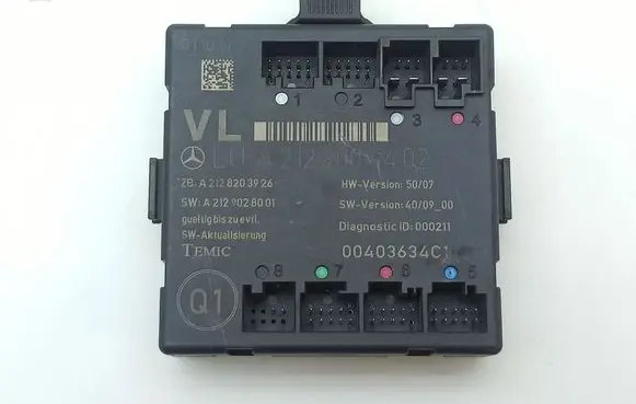 Mercedes-Benz E W212 Door control unit/module A2129004402 A2128203926 A2129028001