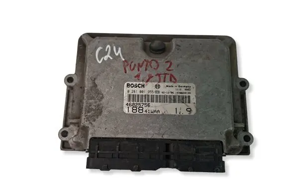 Fiat Punto (188) Engine control unit/module 46825756 0281001955