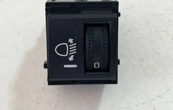 Headlight level height control switch