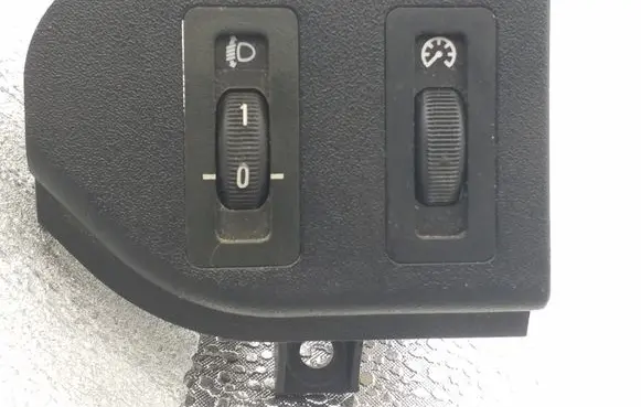 Panel lighting control switch