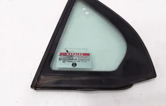 Saab 9-3 Ver2 Rear vent window glass 12804489