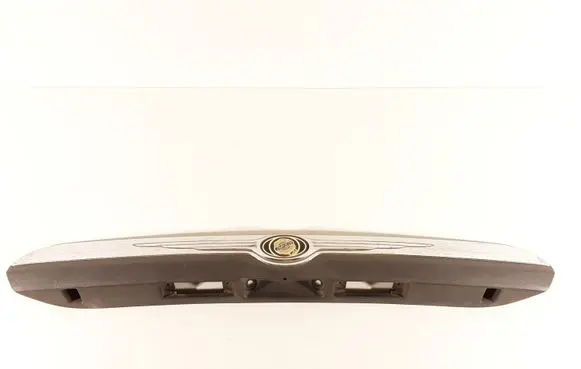 Trunk door license plate light bar