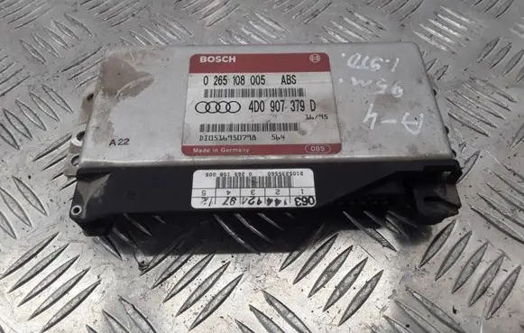 Audi A4 S4 B5 8D ABS control unit/module 0265108005 4D0907379D