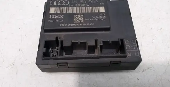 Audi A6 S6 C6 4F Door control unit/module 4F0959795A