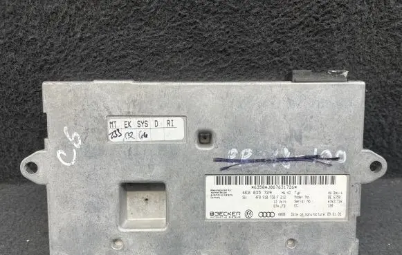 Audi A6 S6 C6 4F MMI control unit 4F0910730F 4E0035729