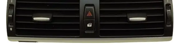 BMW X5 E70 Dash center air vent grill 7161801