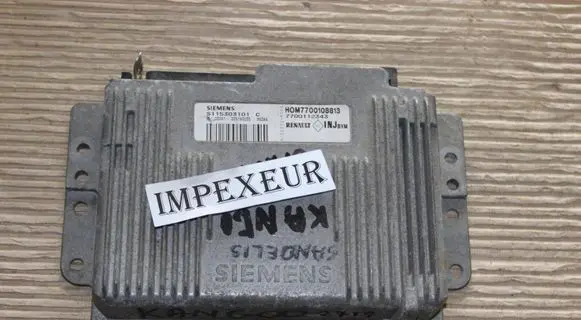 Renault Kangoo I Engine control unit/module 7700108813 S115303101 7700110343