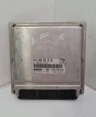 Mercedes-Benz A W168 Engine control unit/module A0285451932 28RTE432 0281010118