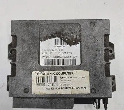 Fiat Punto (176) Engine control unit/module 7787316 A01EHJ54 6160201502
