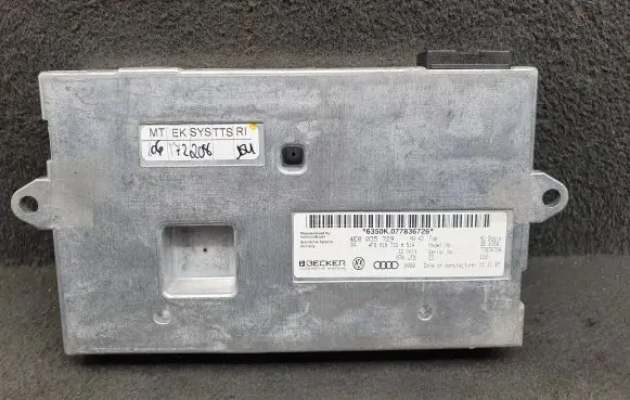 Audi A6 S6 C6 4F MMI control unit 4E0035729 4F0910732H