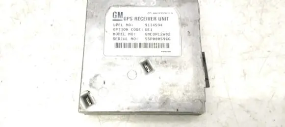 Opel Omega B1 GPS navigation control unit/module 9114594